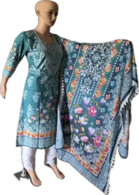 Unveiling Indian Luxury Collection: Exclusive 3-Pcs Designer Lawn Collection | Super Soft Cotton Dress