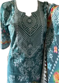Unveiling Indian Luxury Collection: Exclusive 3-Pcs Designer Lawn Collection | Super Soft Cotton Dress