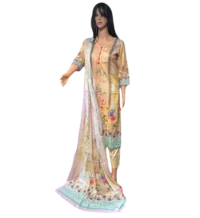 Stunning Ultra Soft Cotton Dress with Guaranteed Colorfast Dupatta | Shop Now at Modesty Bazar