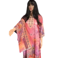 Stunning Ultra Soft Cotton Dress with Guaranteed Colorfast Dupatta | Shop Now at Modesty Bazar