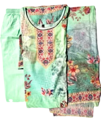 Stunning Ultra Soft Cotton Dress with Guaranteed Colorfast Dupatta | Shop Now at Modesty Bazar