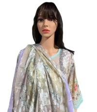Stunning Ultra Soft Cotton Dress with Guaranteed Colorfast Dupatta | Shop Now at Modesty Bazar