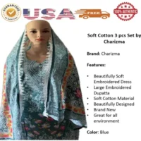 Unveiling Indian Luxury Collection: Exclusive 3-Pcs Designer Lawn Collection | Super Soft Cotton Dress