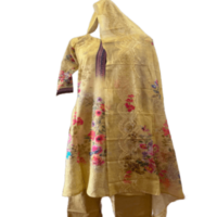 Digital Premium Print Soft Cotton Dress 3pc Set - Stylish, Comfortable & Modest Fashion - Modesty Bazar