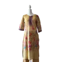 Digital Premium Print Soft Cotton Dress 3pc Set - Stylish, Comfortable & Modest Fashion - Modesty Bazar