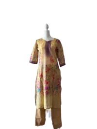 Digital Premium Print Soft Cotton Dress 3pc Set - Stylish, Comfortable & Modest Fashion - Modesty Bazar