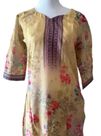 Digital Premium Print Soft Cotton Dress 3pc Set - Stylish, Comfortable & Modest Fashion - Modesty Bazar