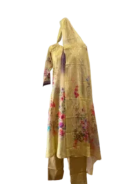 Digital Premium Print Soft Cotton Dress 3pc Set - Stylish, Comfortable & Modest Fashion - Modesty Bazar